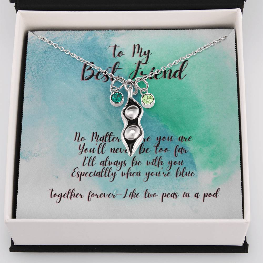 Customizable | Forever Peas in a pod! Necklace