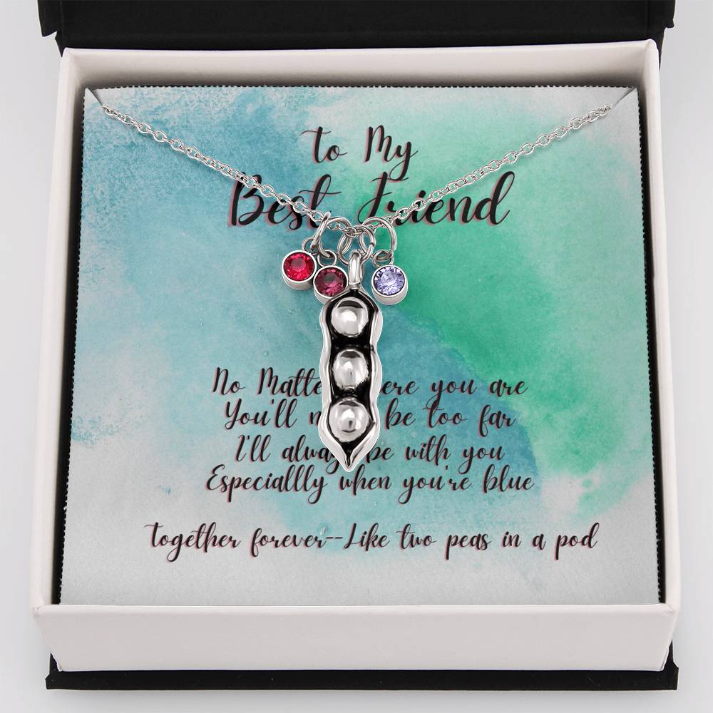 Customizable | Forever Peas in a pod! Necklace