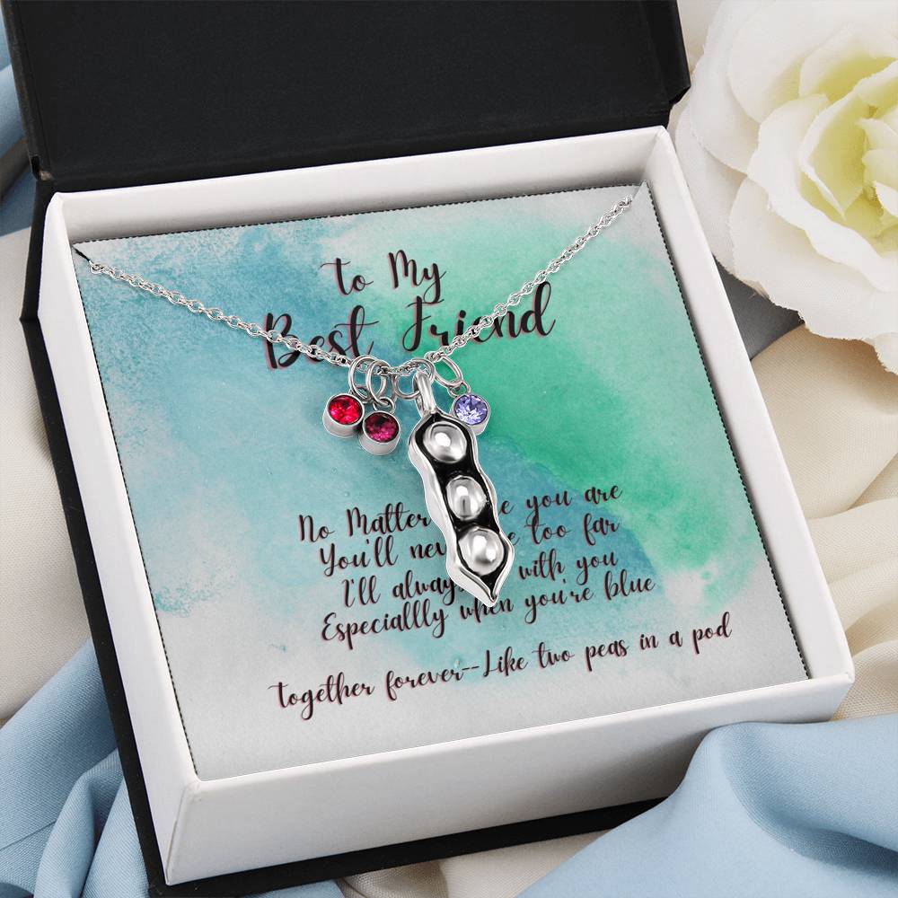 Customizable | Forever Peas in a pod! Necklace
