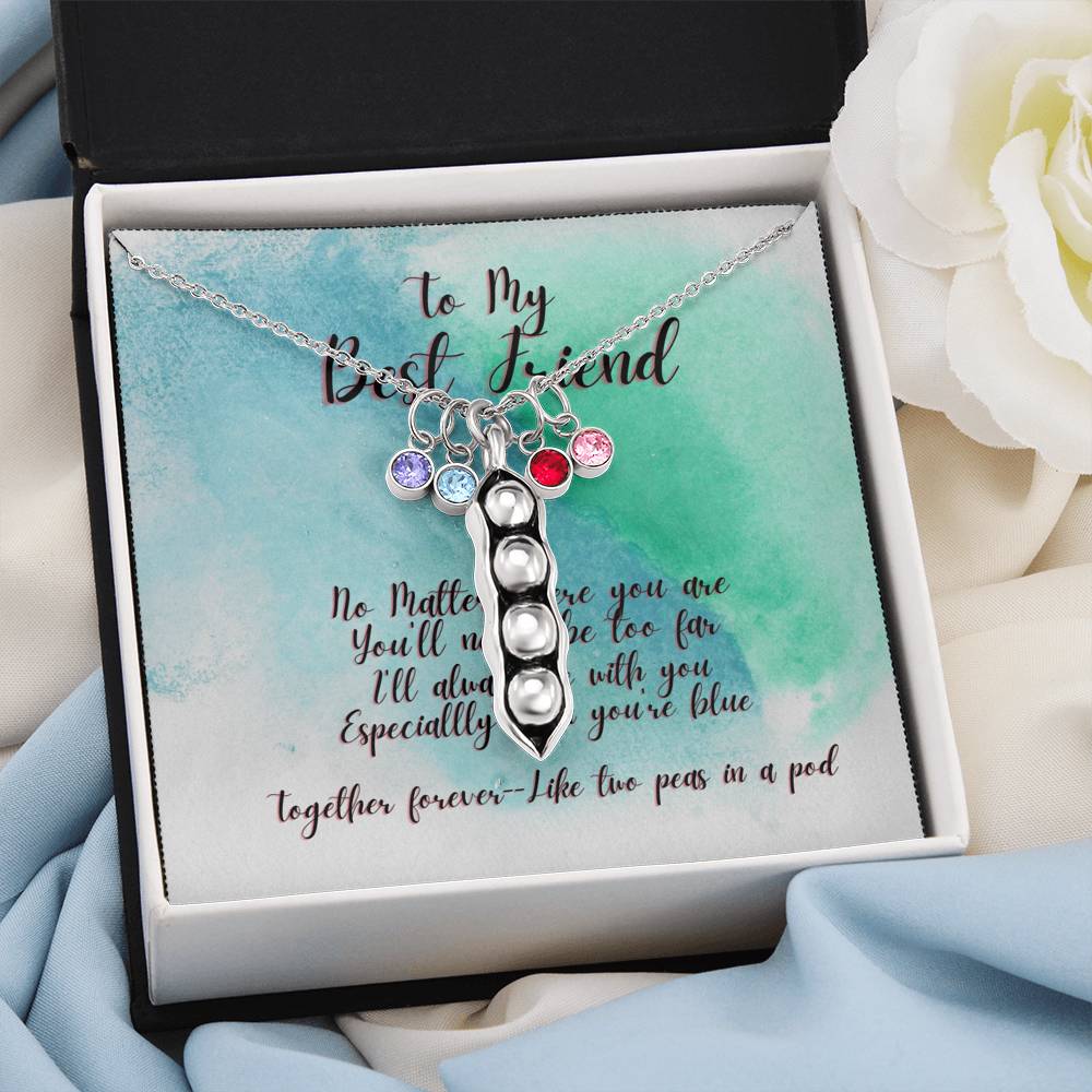 Customizable | Forever Peas in a pod! Necklace