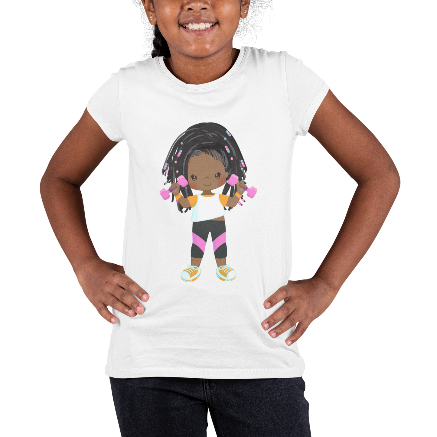 Fitness Girl | Youth Short Sleeve Tee