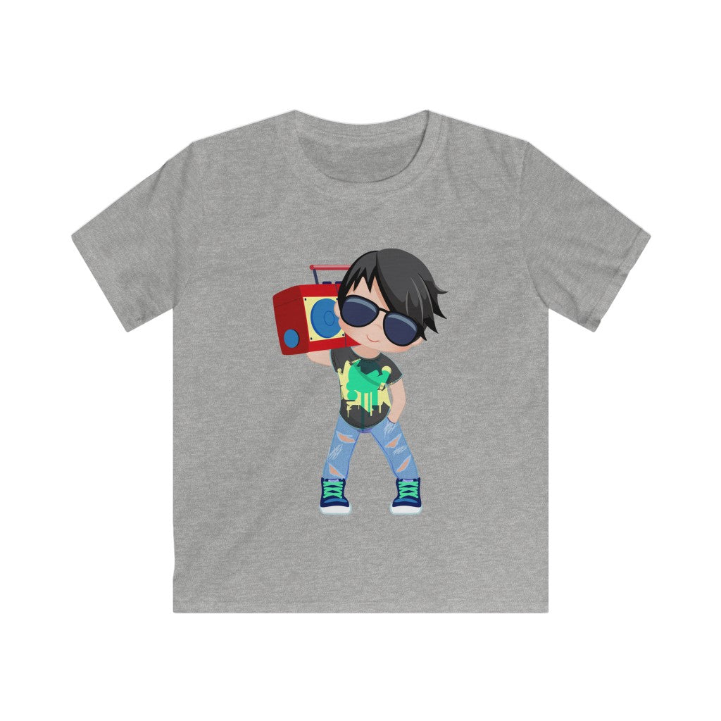 Hip Hop Boys Radio | Kids Soft Style Tee