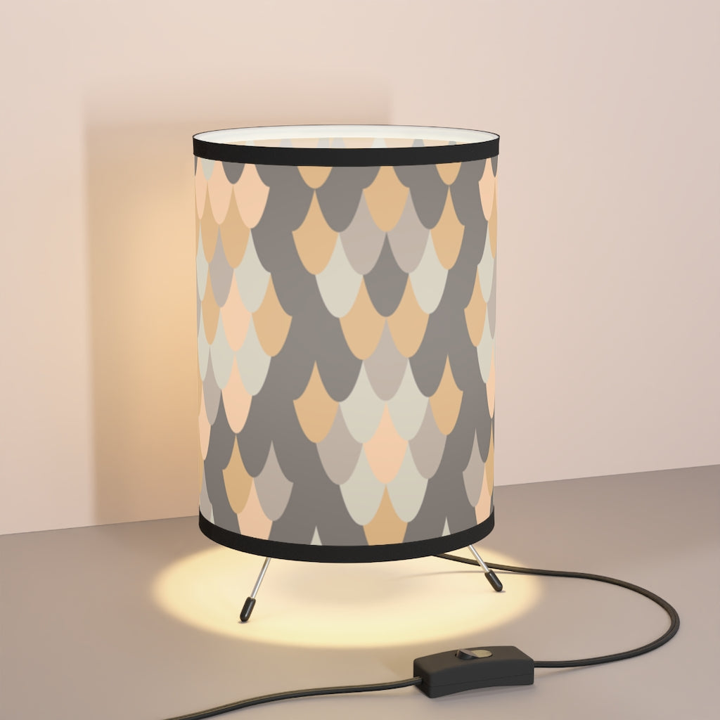 Snake Print | Tripod Lamp