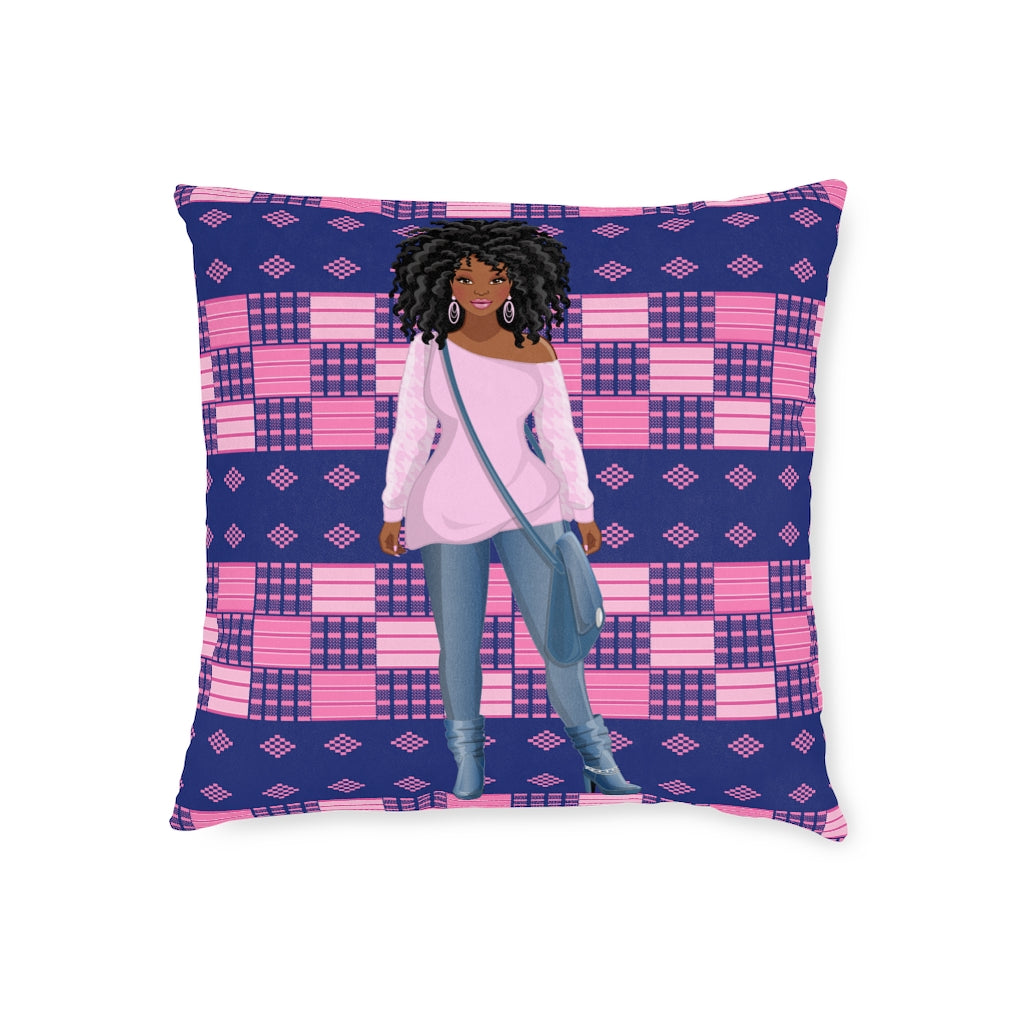 Pink Lady | Square Pillow