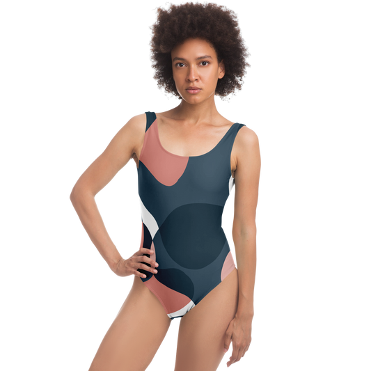 Gray/Peach | Swimsuit