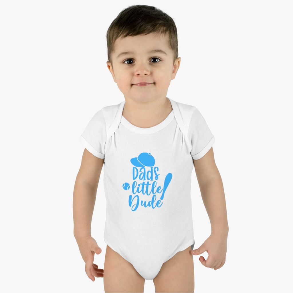 Dad's Little Dude | Infant Bodysuit