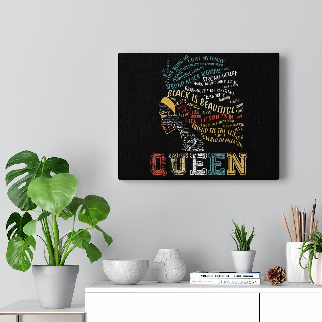 Black Queen | Canvas Wall Art