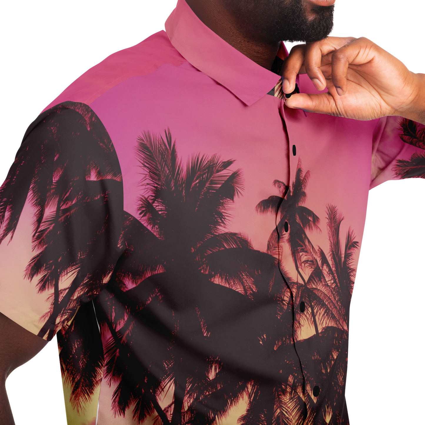 Palm Trees | Men's Button Down Shirt