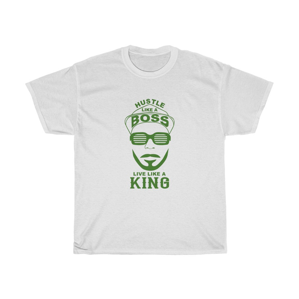 Hustle Like A Boss | Men's Heavy Cotton Tee