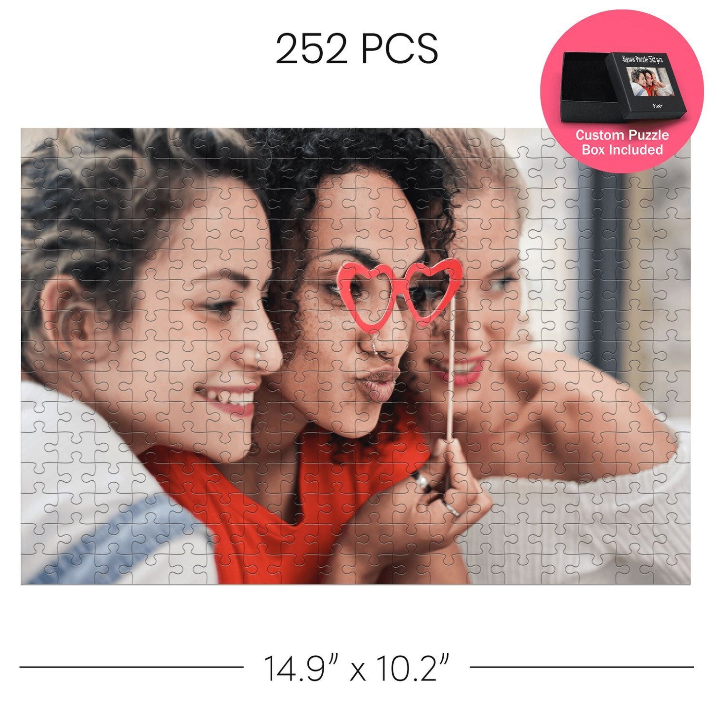 Customizable  | Rectangle Jigsaw Puzzle