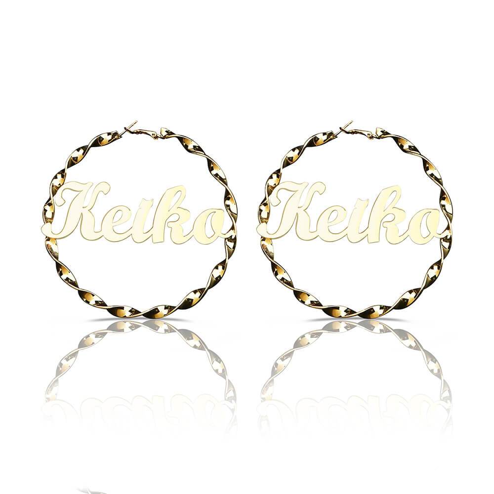 Twisted | Hoop Earrings