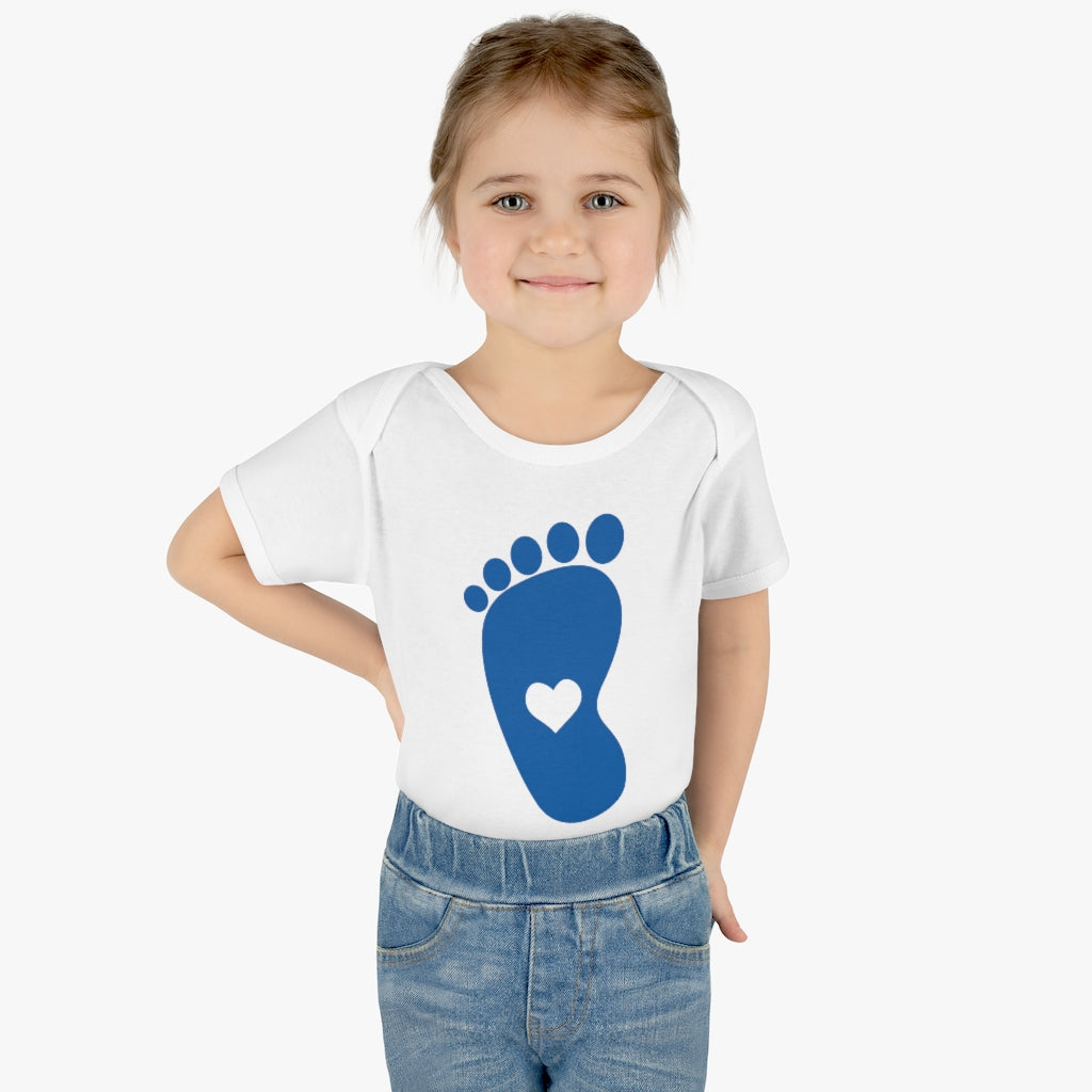 Blue Foot | Infant Bodysuit