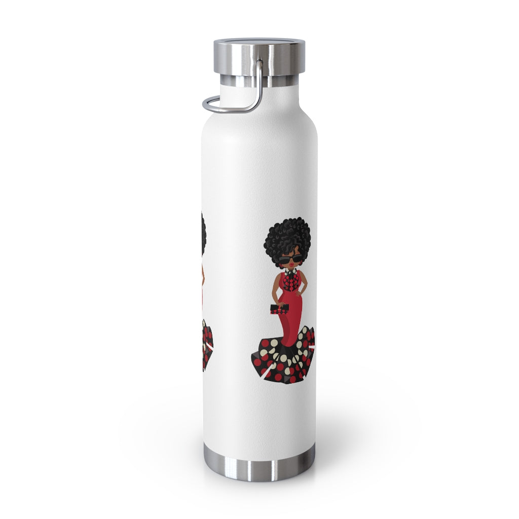 Lady in Red | 22oz Vacuum Insulated Bottle