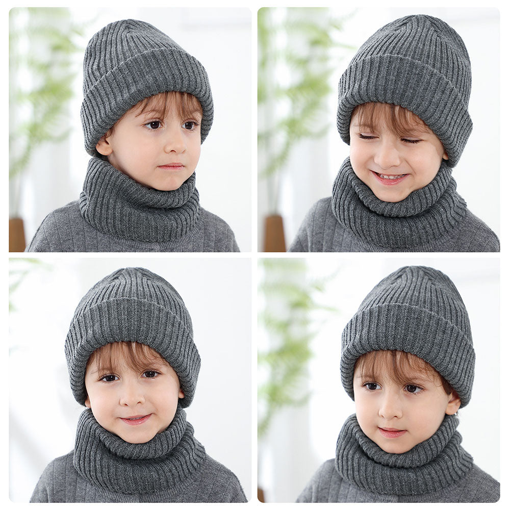 Winter Beanie Hat & Scarf Set | for Girls/Boys