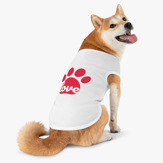 Red Paw | Pet Tank Top