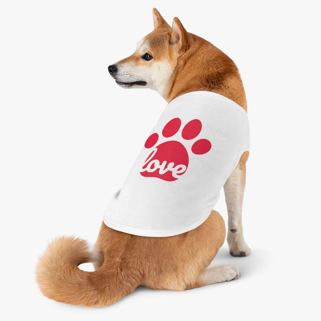 Red Paw | Pet Tank Top