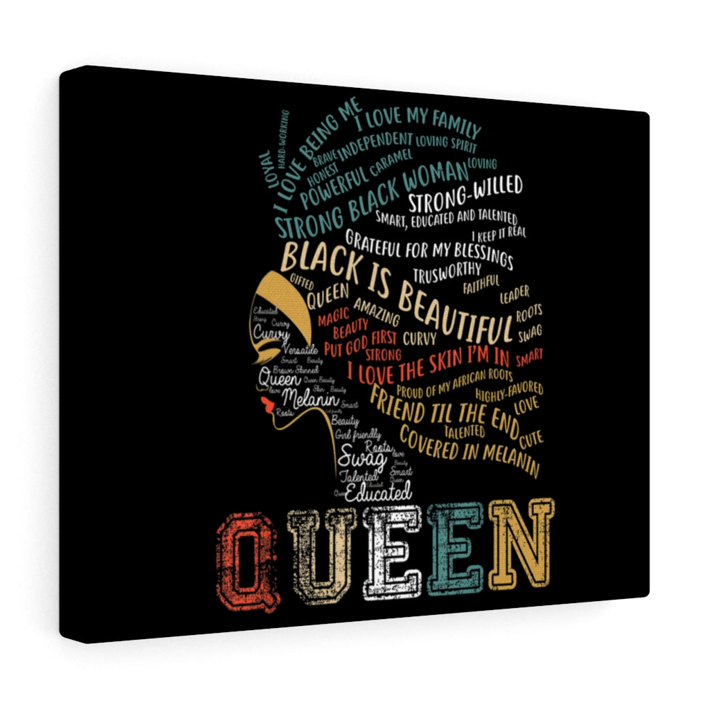 Black Queen | Canvas Wall Art