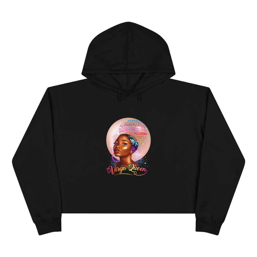 Virgo Queen | Crop Hoodie