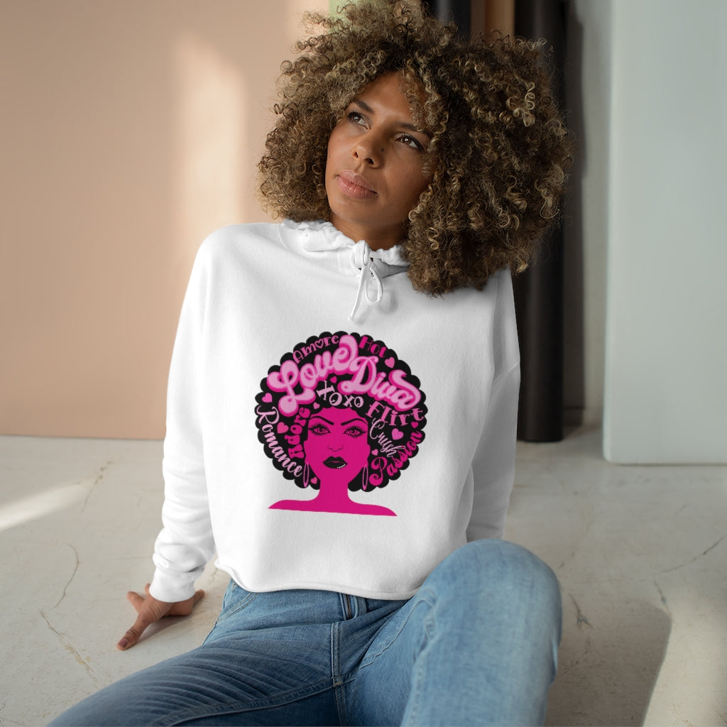 Love Diva | Crop Hoodie