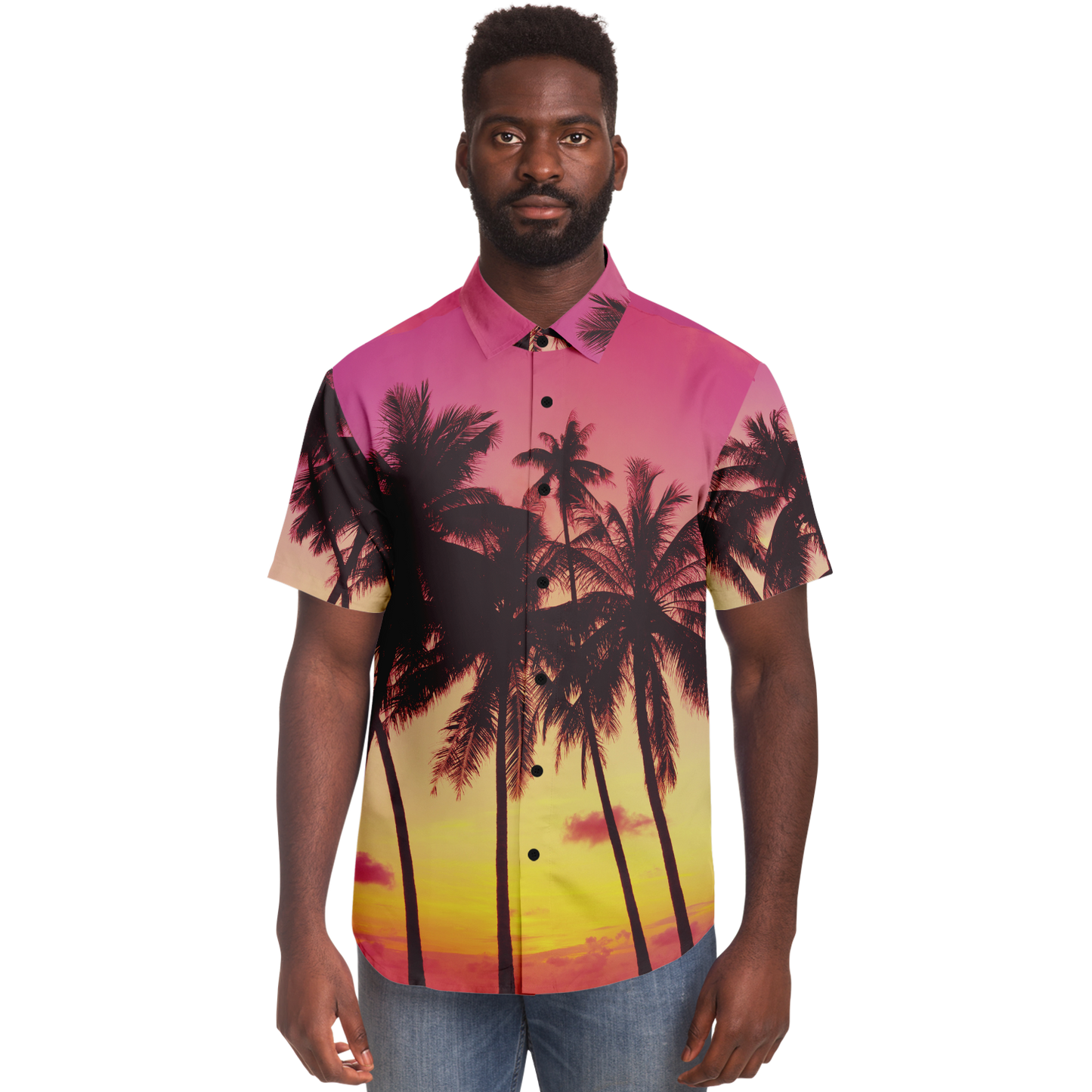 Palm Trees | Men's Button Down Shirt