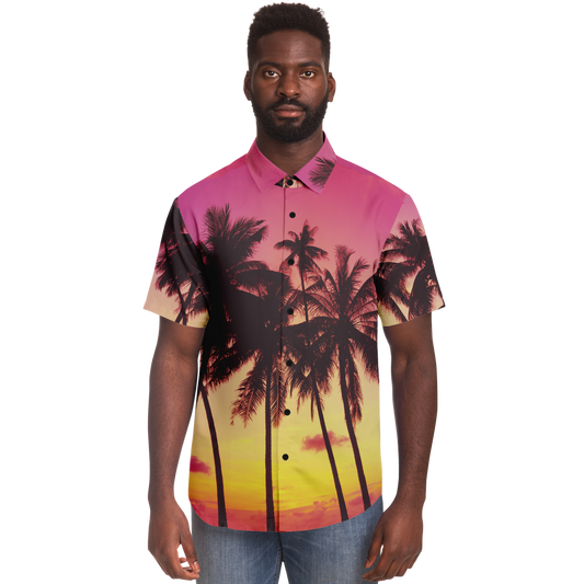 Palm Trees | Men's Button Down Shirt