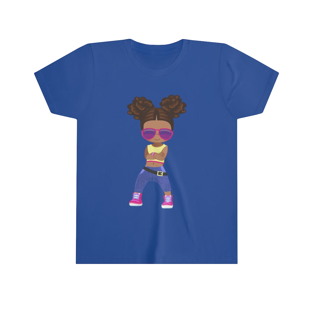 Hip Hop Girl Stance | Youth Short Sleeve Tee