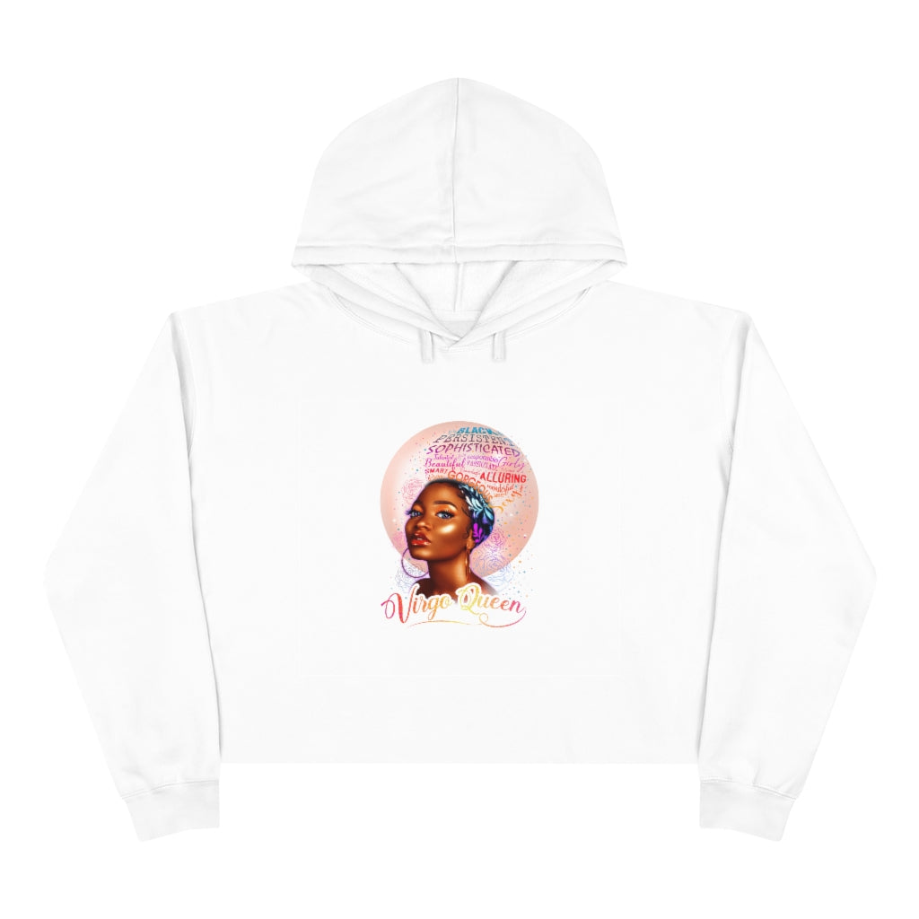 Virgo Queen | Crop Hoodie