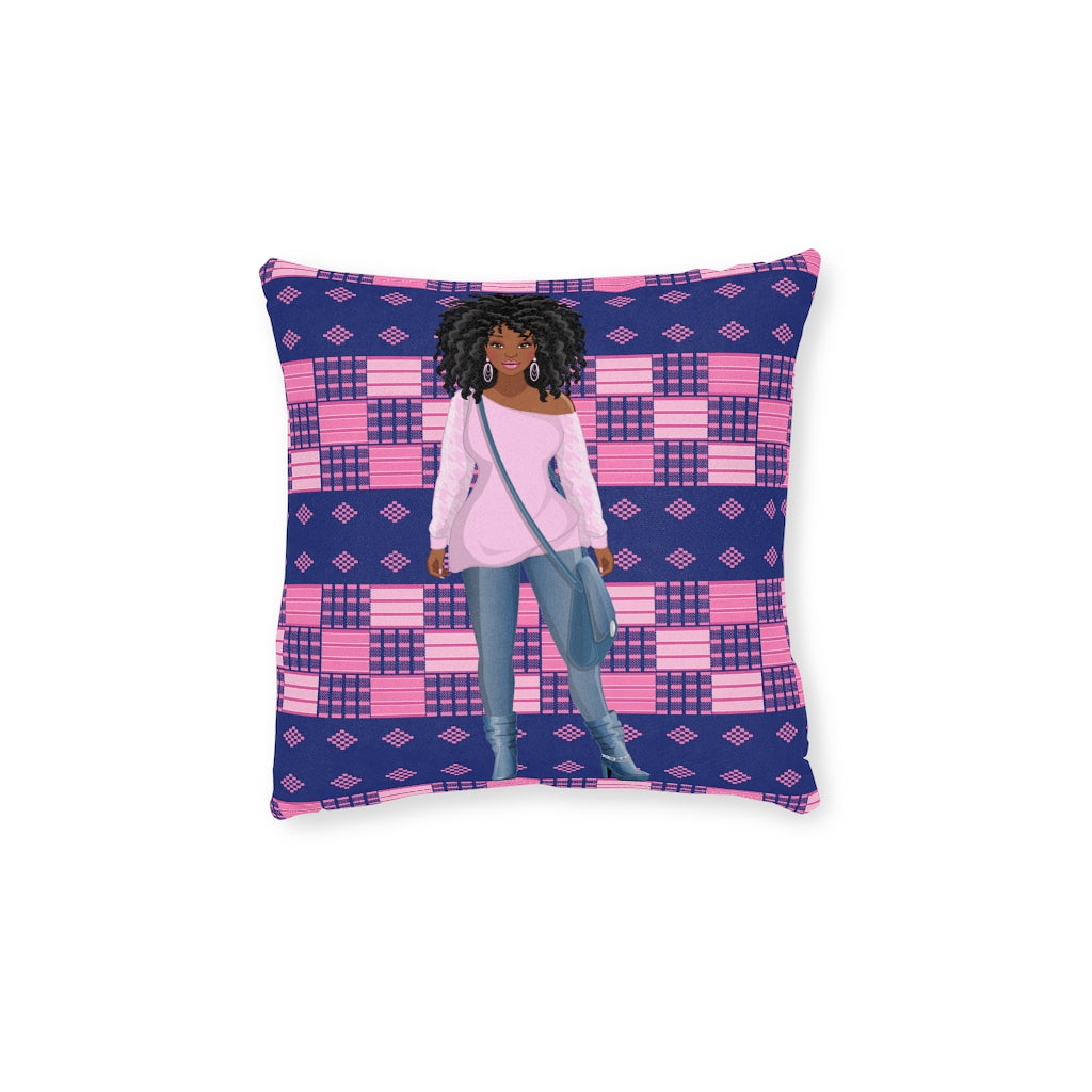 Pink Lady | Square Pillow