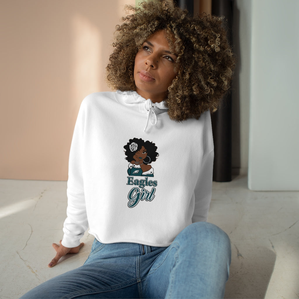 Eagles Girl | Women's Crop Hoodie