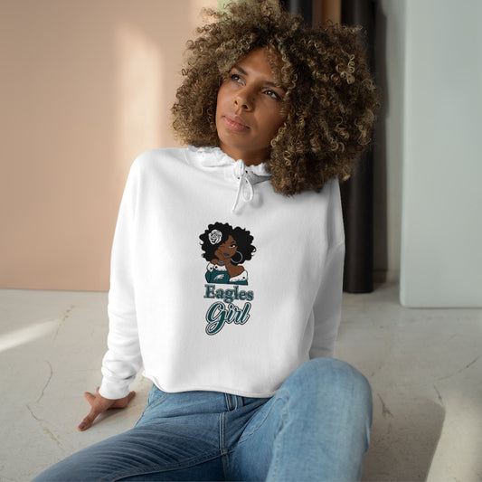 Eagles Girl | Women's Crop Hoodie