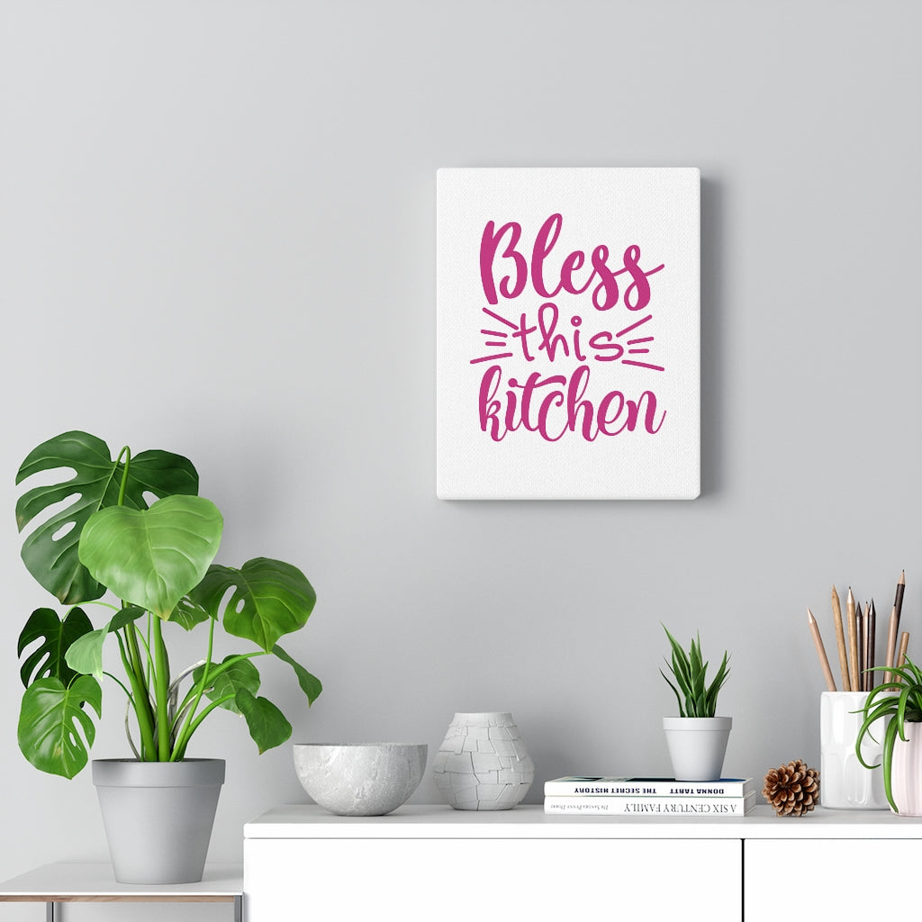 Bless This Kitchen | Canvas Wall Art