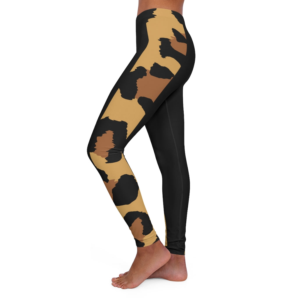 Women's Leopard Print | Spandex Leggings