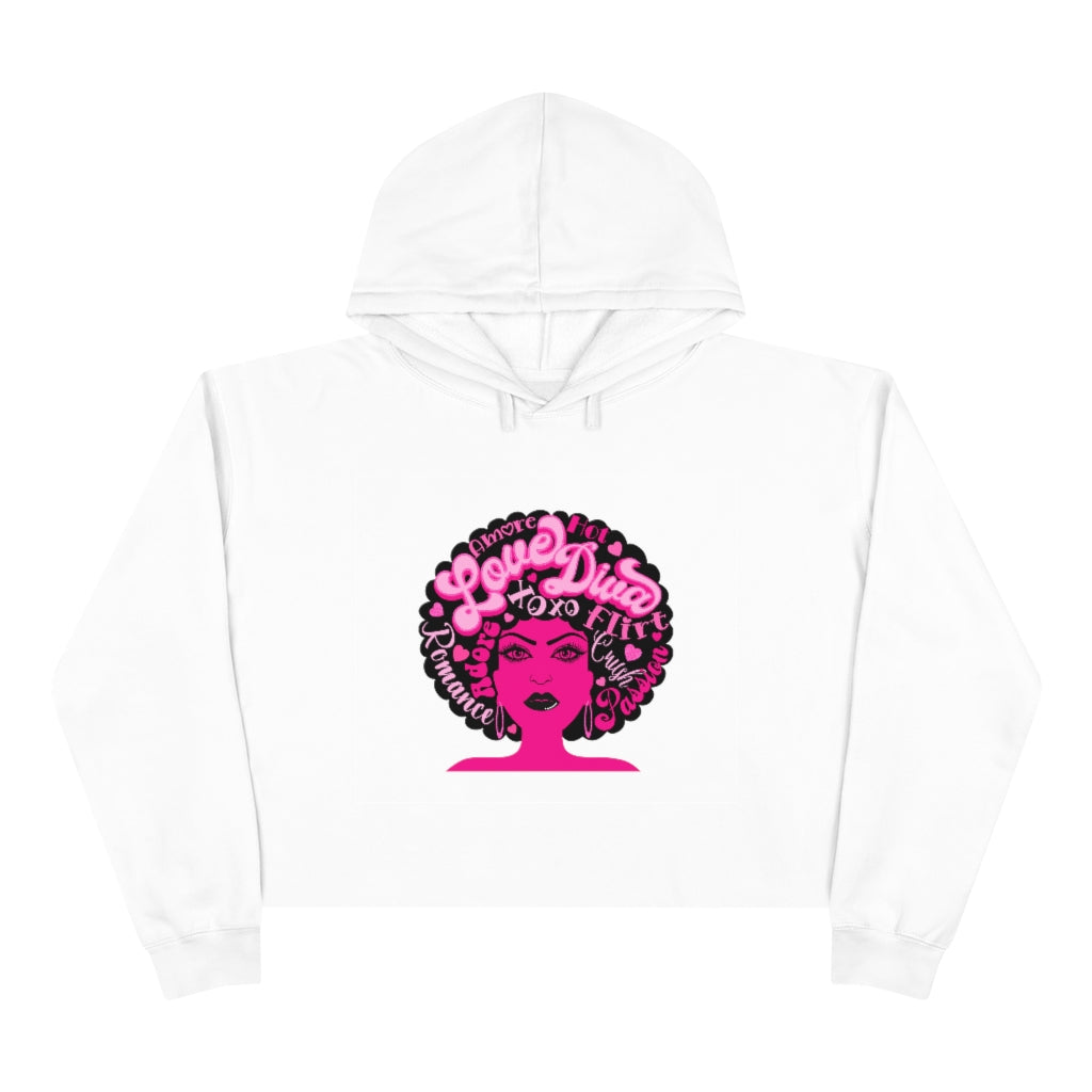 Love Diva | Crop Hoodie