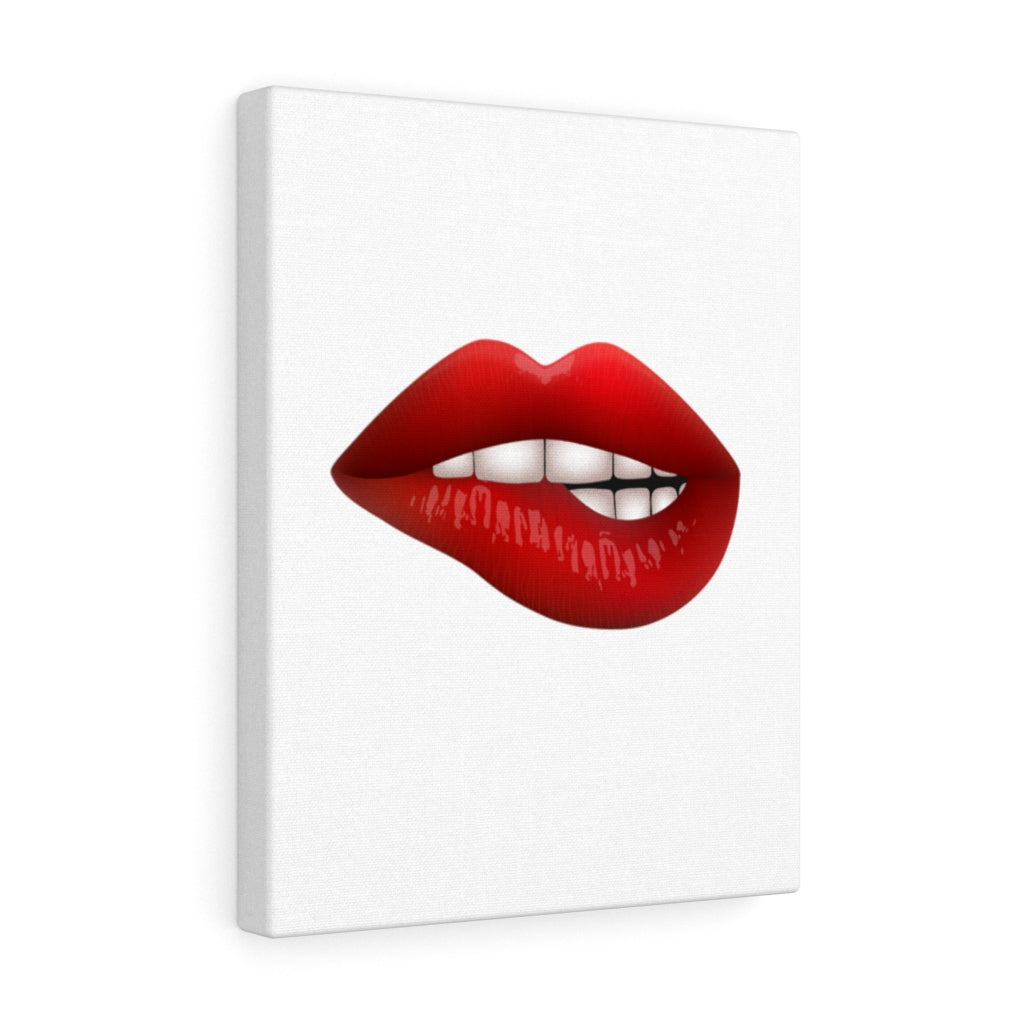 Red Lips | Canvas Wall Art