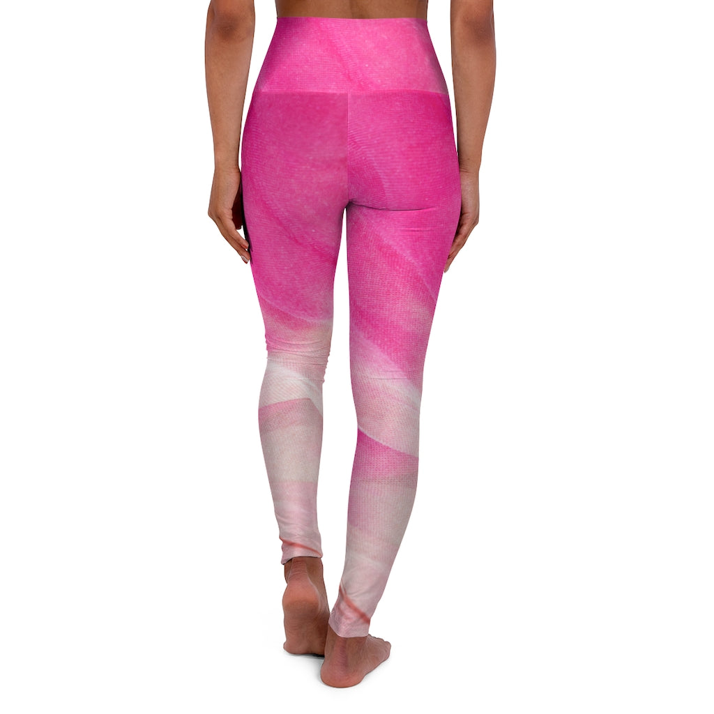 Pinky | High Waisted Yoga Leggings