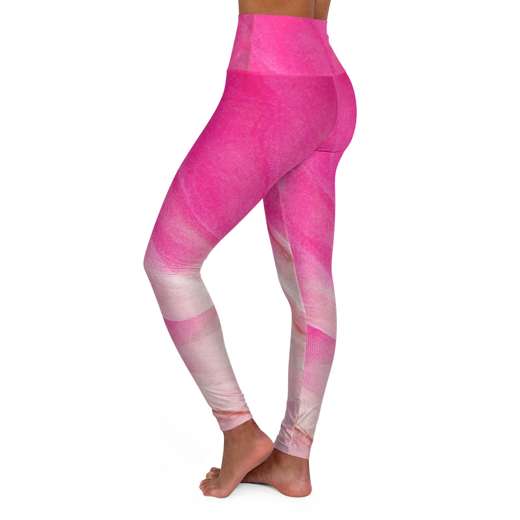 Pinky | High Waisted Yoga Leggings