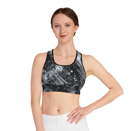 Black and White | Sports Bra