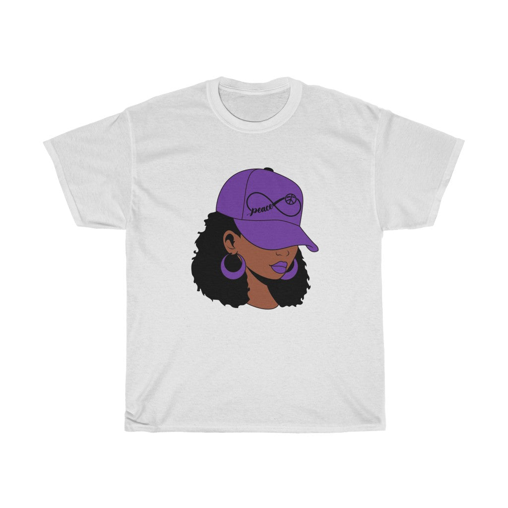 Purple Hat | Women's Cotton Tee