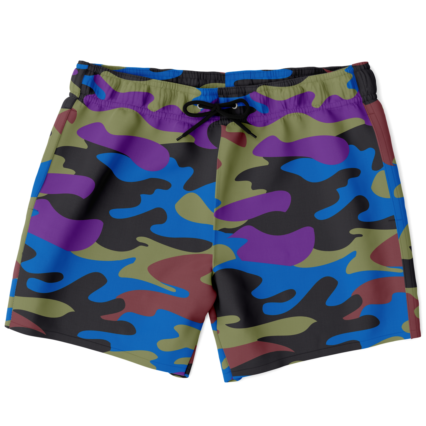 Blue Multi Camo | Men's Swim Trunks