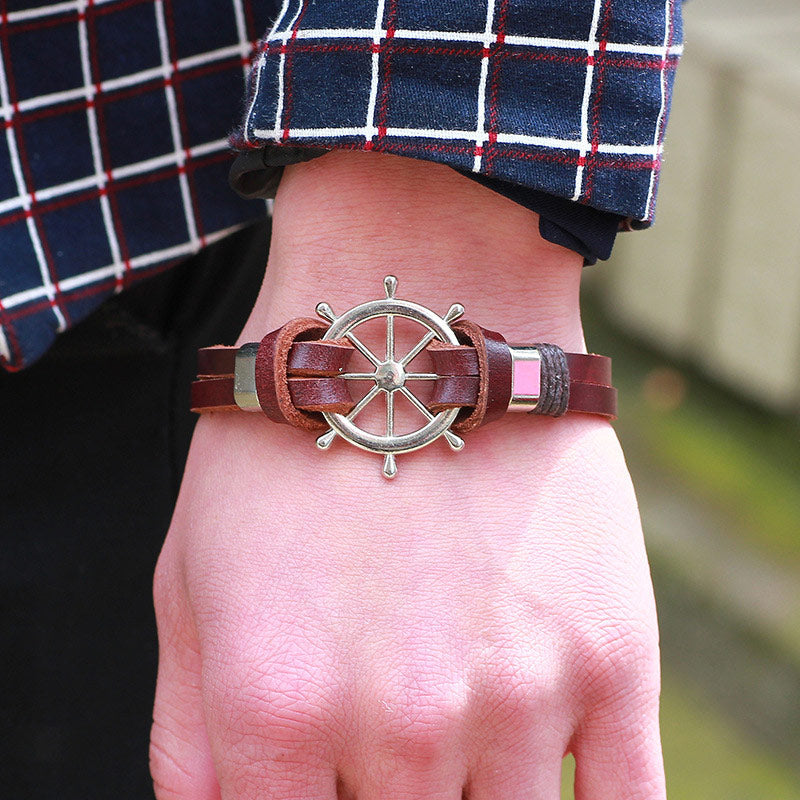 Men's Rudder | Metal Bracelet