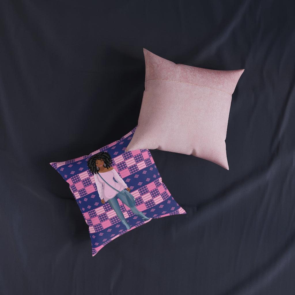 Pink Lady | Square Pillow