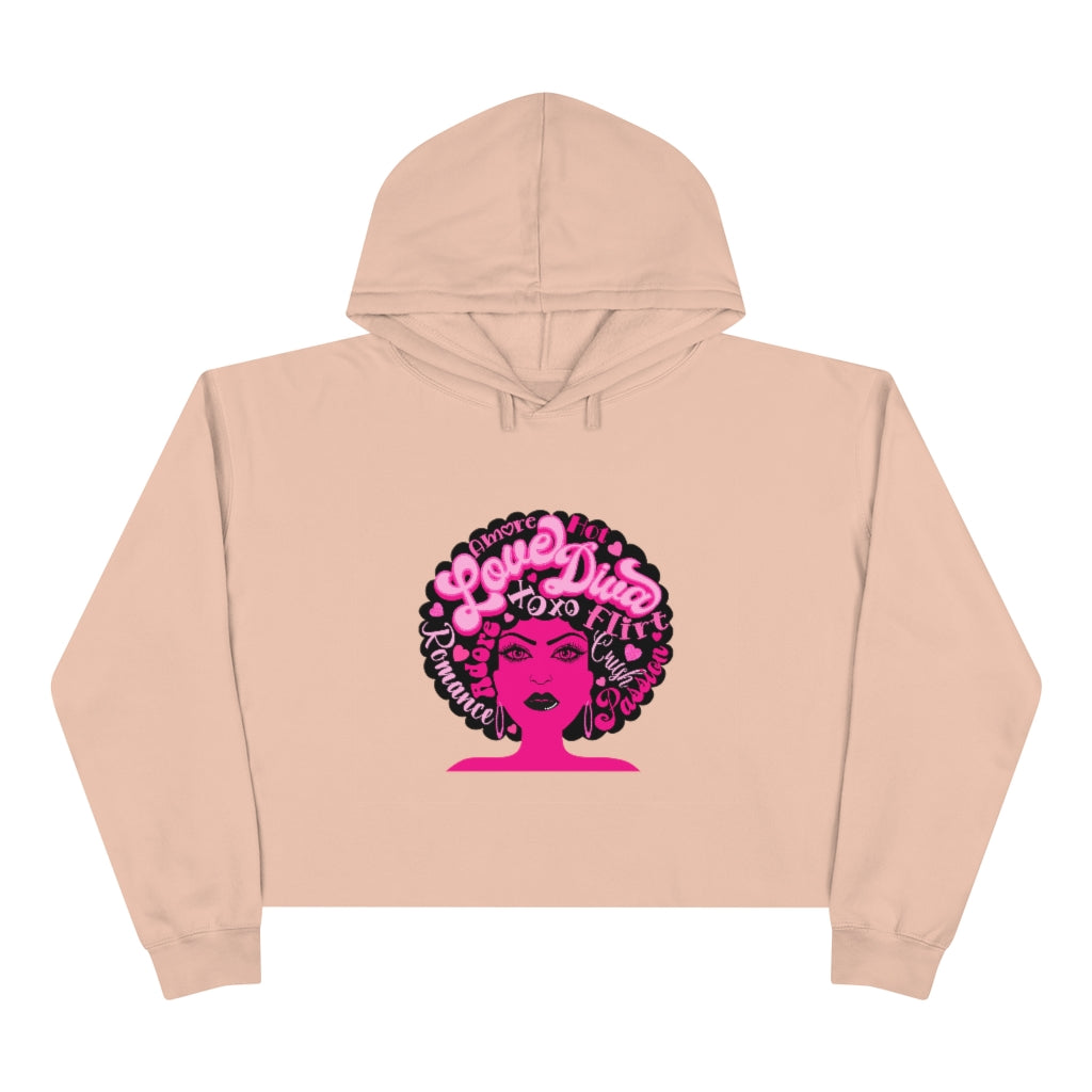 Love Diva | Crop Hoodie