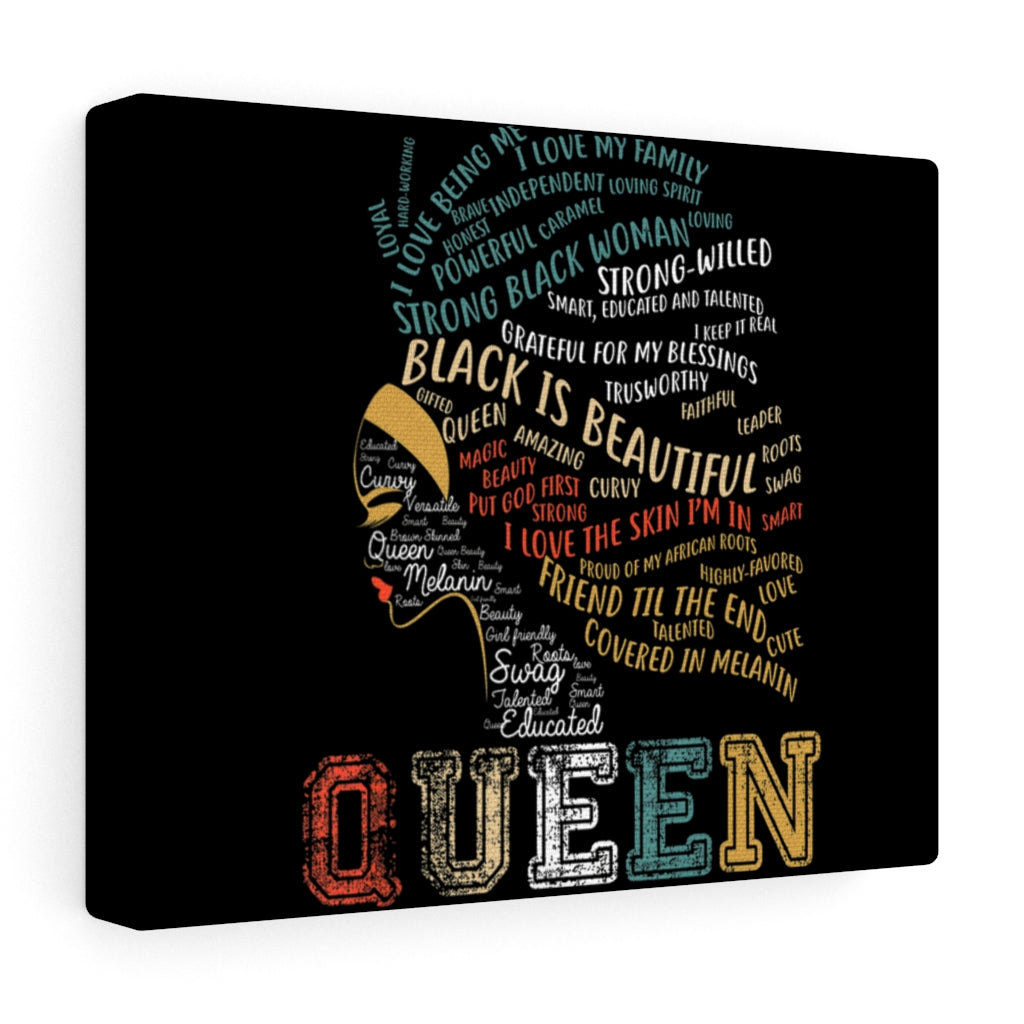 Black Queen | Canvas Wall Art