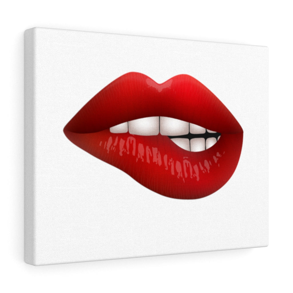 Red Lips | Canvas Wall Art