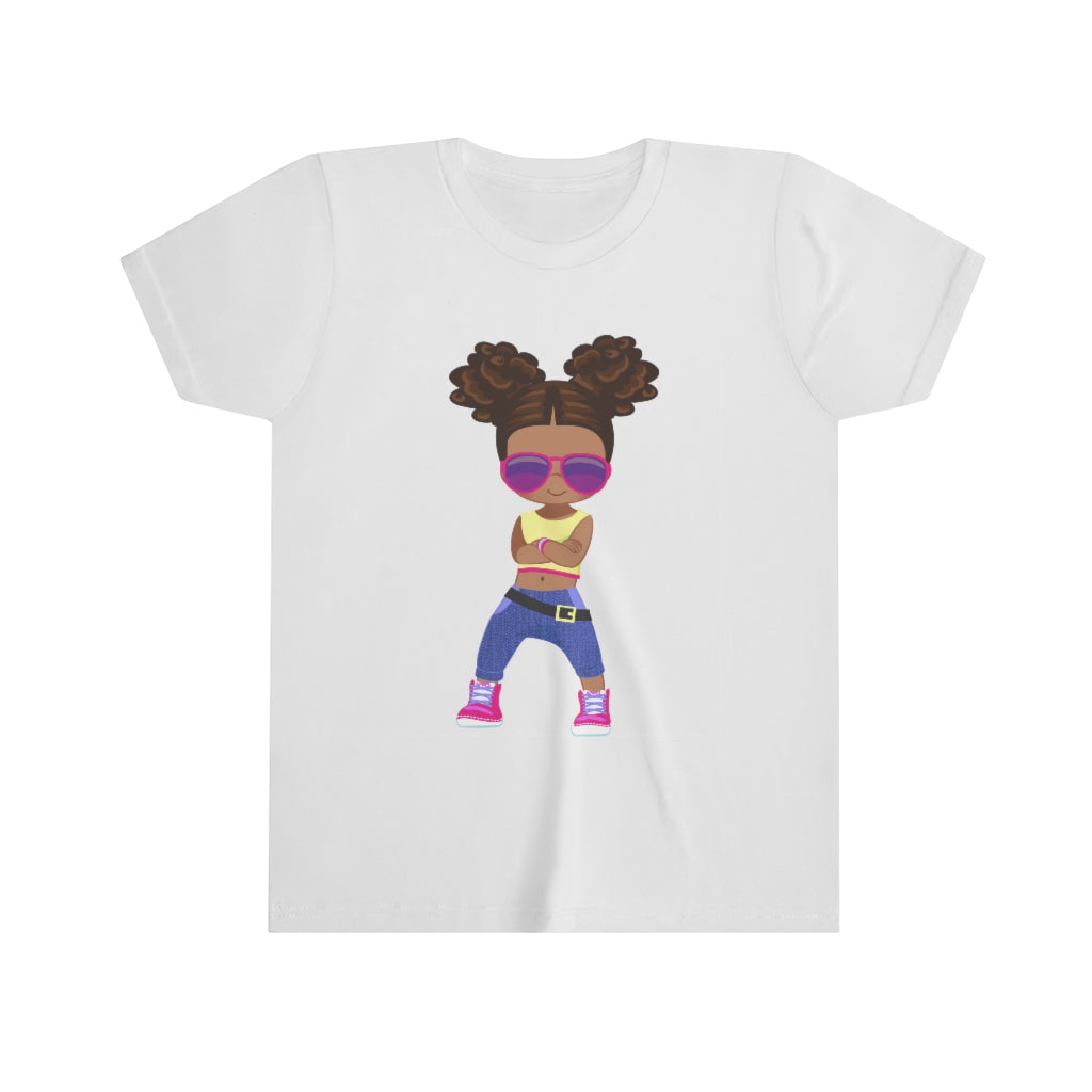 Hip Hop Girl Stance | Youth Short Sleeve Tee