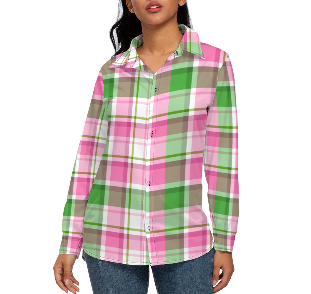 Women's Plaid | Long Sleeves Shirt