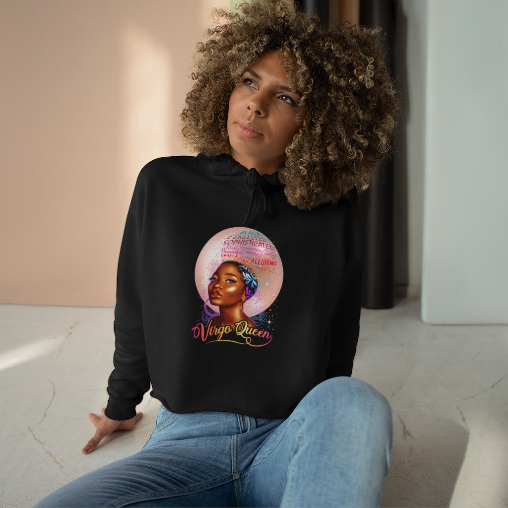 Virgo Queen | Crop Hoodie