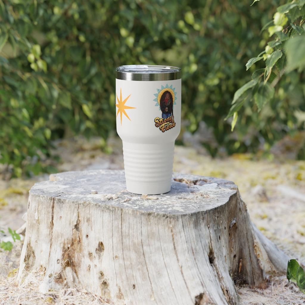 Strong and Fierce | Ring-neck Tumbler, 30oz