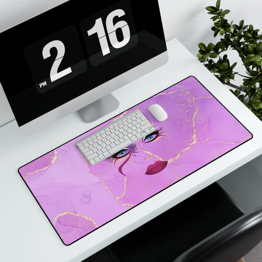 Purple Marble | Desk Mat