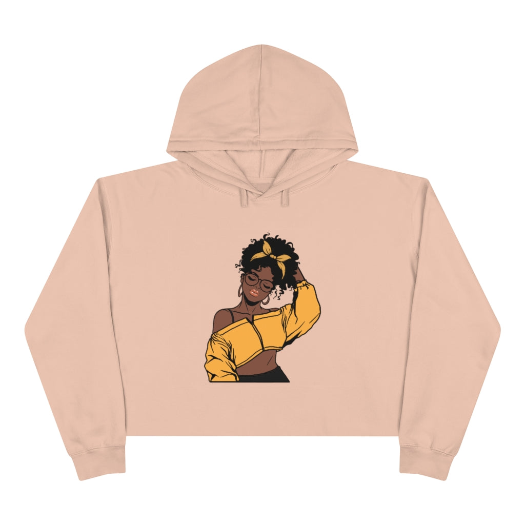 Mellow Yellow | Crop Hoodie